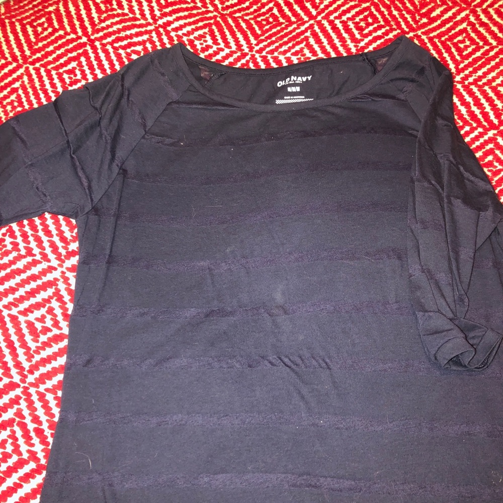 Long sleeve striped shirt